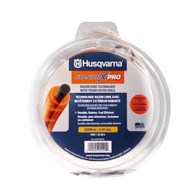 Husqvarna 100-ft Spool 0.095-in Titanium X-Pro Spooled Trimmer Line