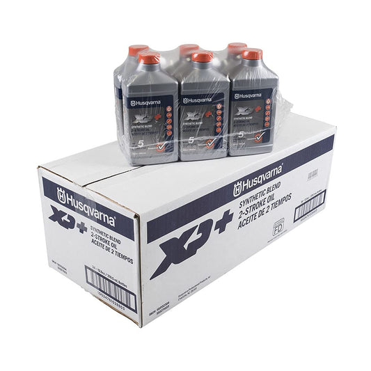 24pk OEM 12.8oz Bottle Husqvarna XP 2 Stroke 2-Cycle Engine Oil Fuel Stabilizer 50:1 Pro Performance