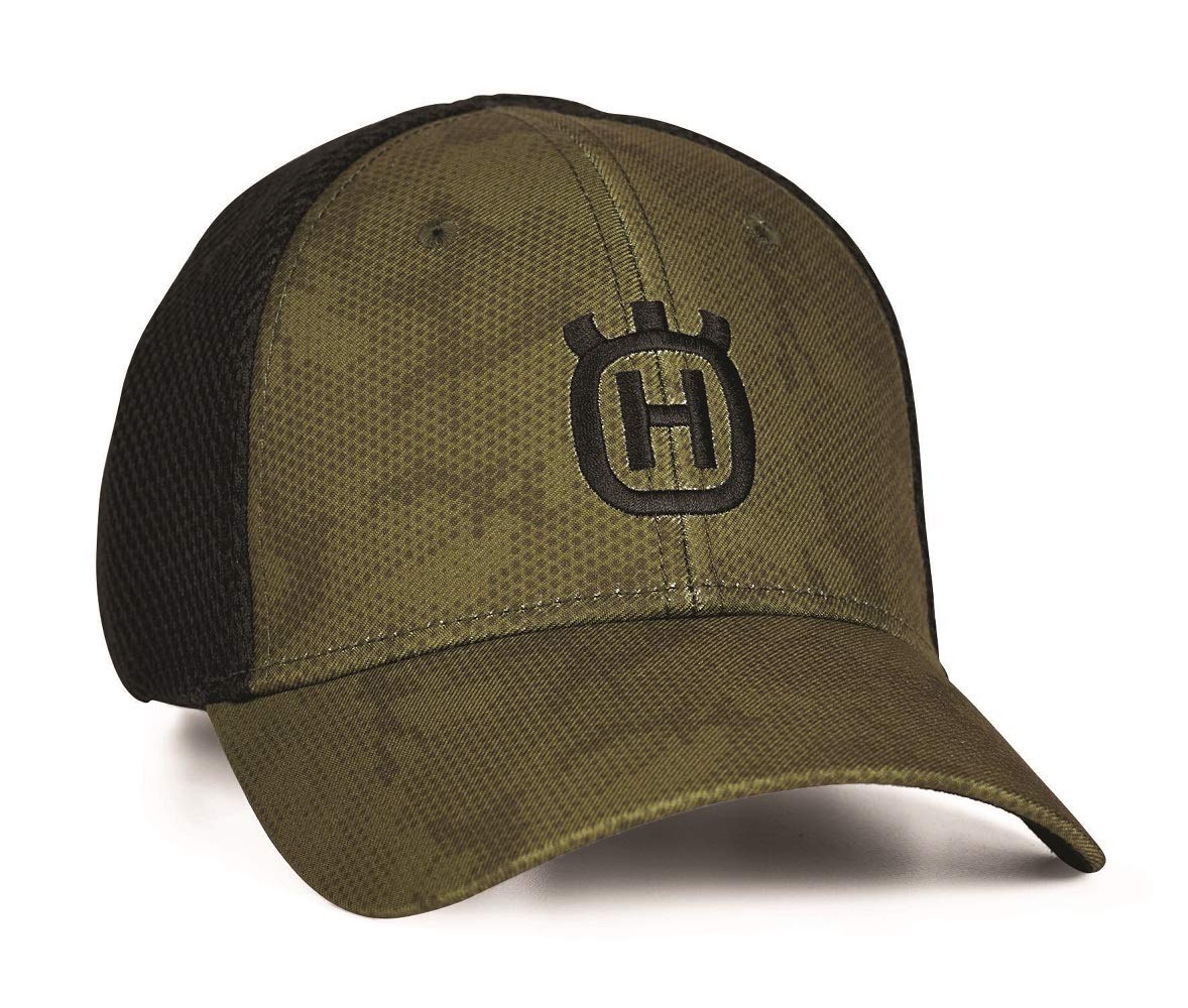 Husqvarna Mens Flat Hunt Hat, Camo, One Size US