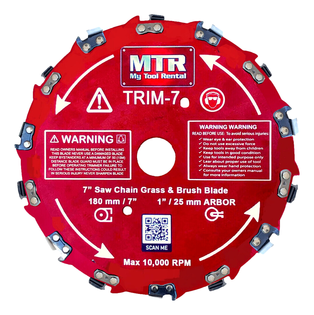 BONUS #4 ~MTR 7” MTR BLADE 7 INCH OR 9 INCH WITH FILE