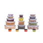 MTR Set of 3 Value Pack FOOD Storage Containers BPA Free Kitchen Storage Dishwasher Safe Microwave Safe Freezer Safe Airtight Silicone Containers Leakproof & Reusable