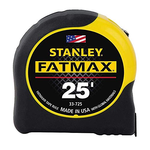 STANLEY FATMAX Tape Measure, 25-Foot, 4 Pack (33-725)