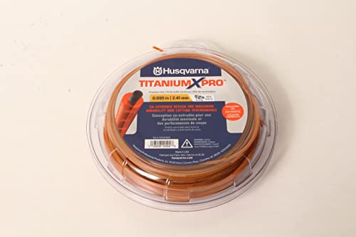 Husqvarna 529337601 Titanium XPro Round Trimmer Line 140' 1/2lb Spool .095"