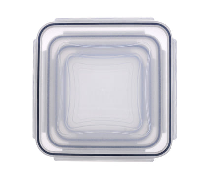 MTR Set of 3 Value Pack FOOD Storage Containers BPA Free Kitchen Storage Dishwasher Safe Microwave Safe Freezer Safe Airtight Silicone Containers Leakproof & Reusable