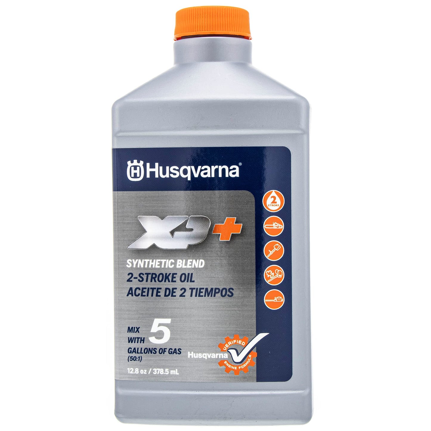 24pk OEM 12.8oz Bottle Husqvarna XP 2 Stroke 2-Cycle Engine Oil Fuel Stabilizer 50:1 Pro Performance