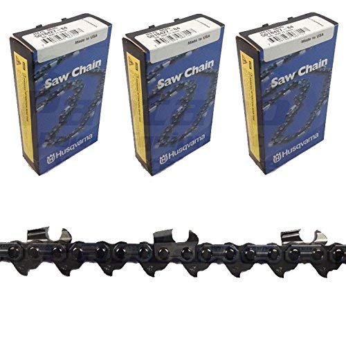 Husqvarna 585551284 OEM 24" X-CUT C83S Skip Tooth Chains, 3/8" pitch, 050 gauge, Pack of 3