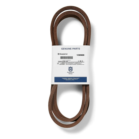 Husqvarna 532130969 V-Belt Drive Replacement for Lawn Tractors, Brown, Black