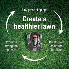 Husqvarna Automower 115H 4G Robotic Lawn Mower, 2- to 3.6-Inch Cut Height, with GPS Assisted Navigation (up to 0.4 Acre)