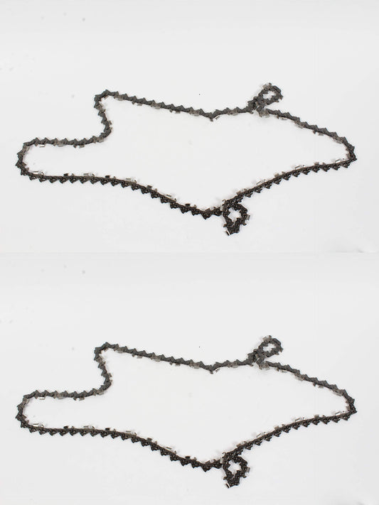 2 Pack Husqvarna 591129993 28" 3/8 .050 93DL H47 Saw Chain Loop 501842693
