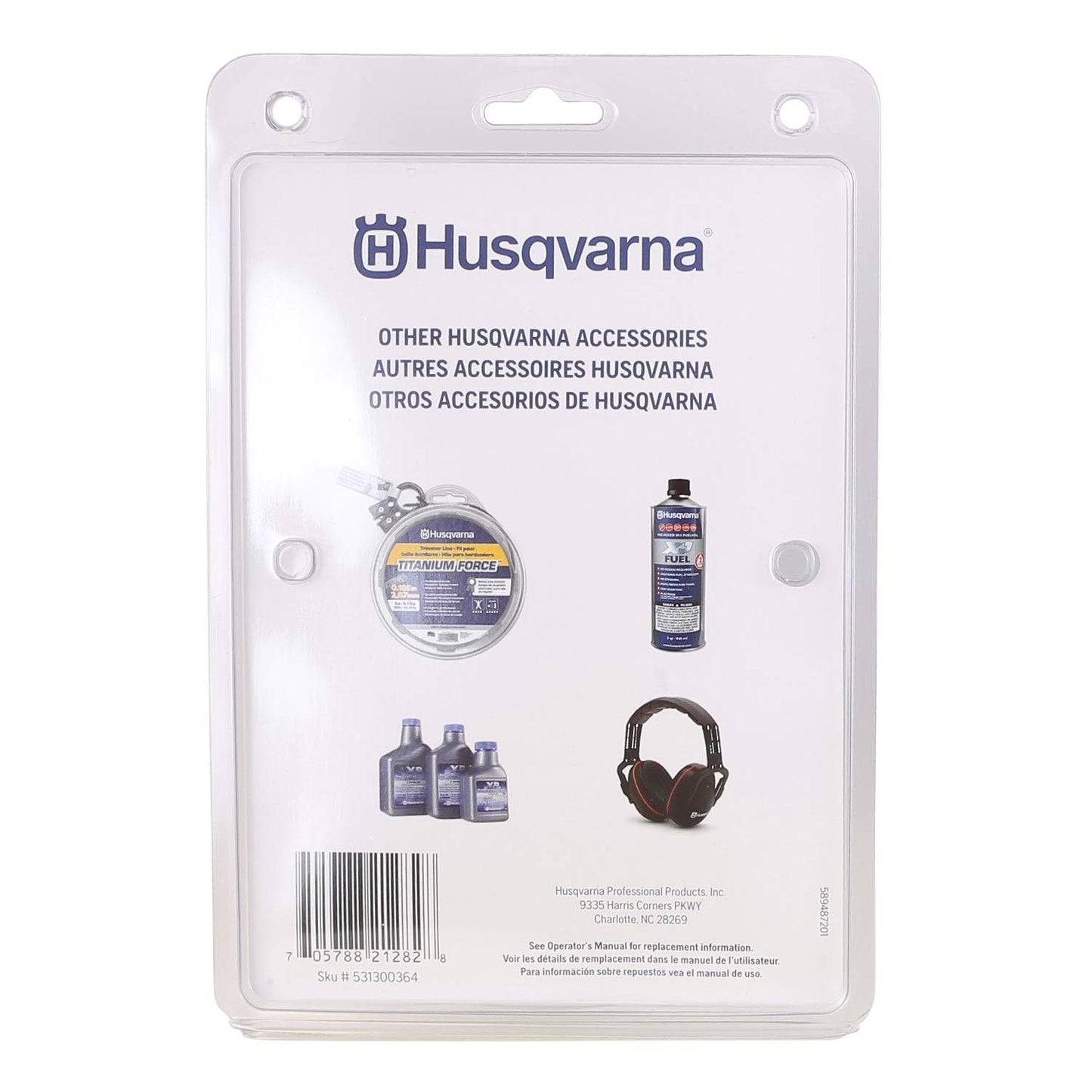 Husqvarna 531300364 Replacement Spool with .095 Line for T35 Trimmer Head
