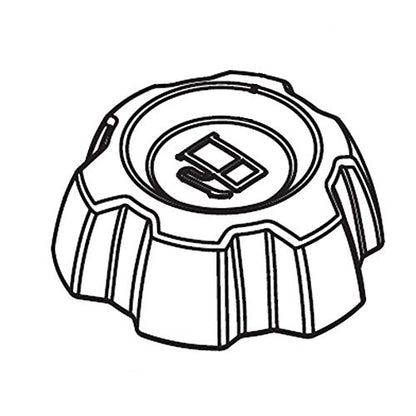 Husqvarna 585124801 3" Fuel Cap Assembly Genuine Original Equipment Manufacturer (OEM) Part