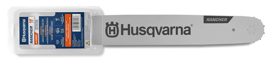 Husqvarna 18 Inch Rancher Chainsaw Bar, 3/8" Pitch .050" Gauge, 68 Drive Links, Chainsaw Accessories