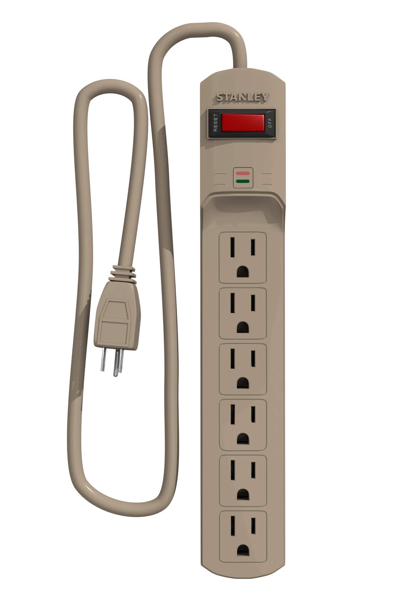 Stanley 33215 Surge Protector, Beige