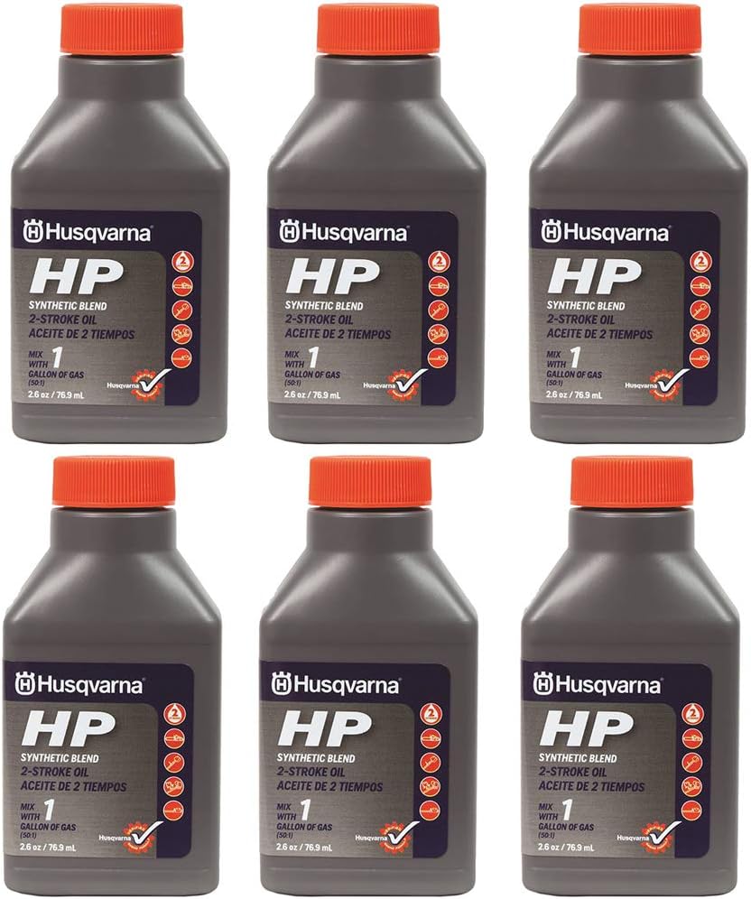 BONUS #1 ~ 6 PACK HP 2.6 OIL + CHAIN OIL 1 QUART