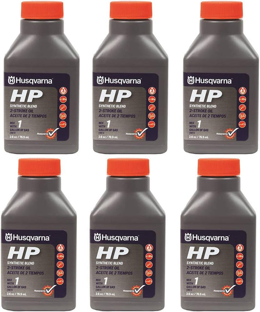 BONUS #1 ~ 6 PACK HP 2.6 OIL + CHAIN OIL 1 QUART