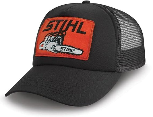 Stihl Officially Licensed Chainsaw Neon Mesh Back Cap Adjustable Snapback Truckers (Neon