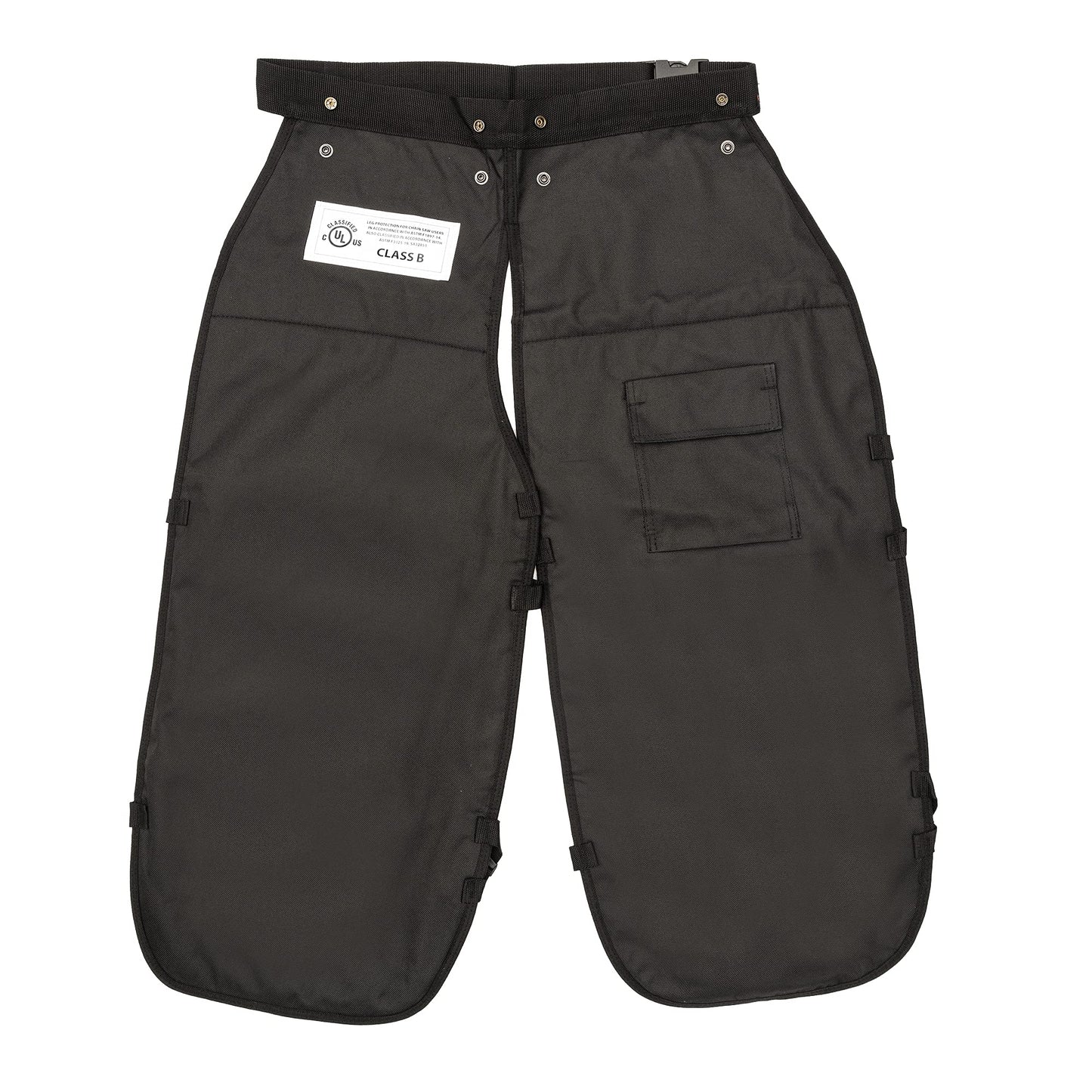 FORESTER Chainsaw Chaps for Men - Adjustable Belt - Chain Saw Chaps for Men, Apron Style W/Pocket, Chainsaw Safety Equipment