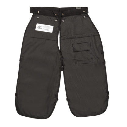 FORESTER Chainsaw Chaps for Men - Adjustable Belt - Chain Saw Chaps for Men, Apron Style W/Pocket, Chainsaw Safety Equipment