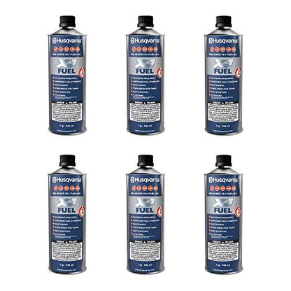 Husqvarna 584309701 XP Pre-Mixed 2-Stroke Fuel and Engine Oil Quart (6 Pack)