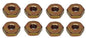 Forester Chainsaw Bar Nut 8 Pack - Replacement Sprocket Cover Nuts | Replaces Lost or Worn Stihl Saw Nuts