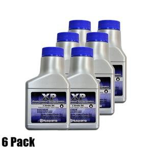 Husqvarna XP Premium 2 Cycle Oil 5.2oz Synthetic Blend 2 Gallon Mix (6)