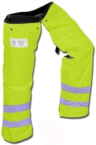 FORESTER Protective Trimmer Safety Chaps, Orange, Large (One Size Fits Most) *Not for Use with Chainsaws*