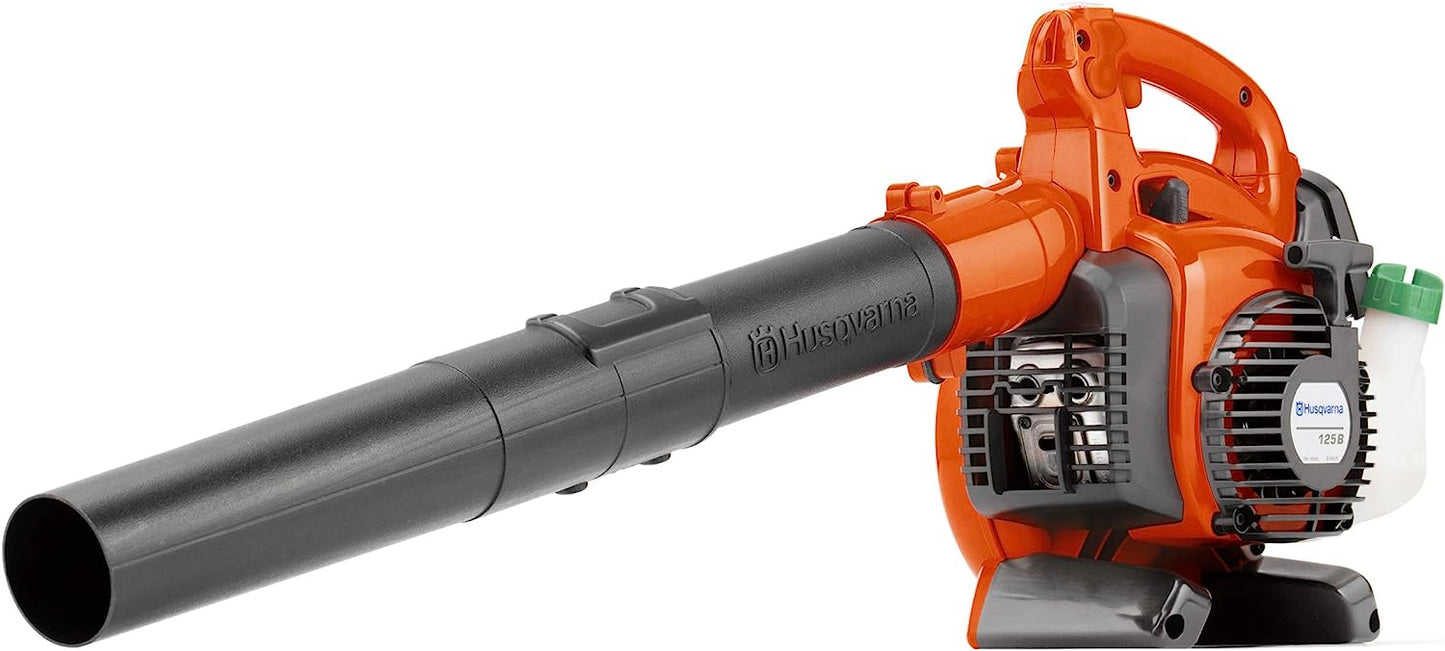 Husqvarna 952711925 125B 28cc 2-Cycle 470 CFM 170 MPH Handheld Gas Blower, Orange
