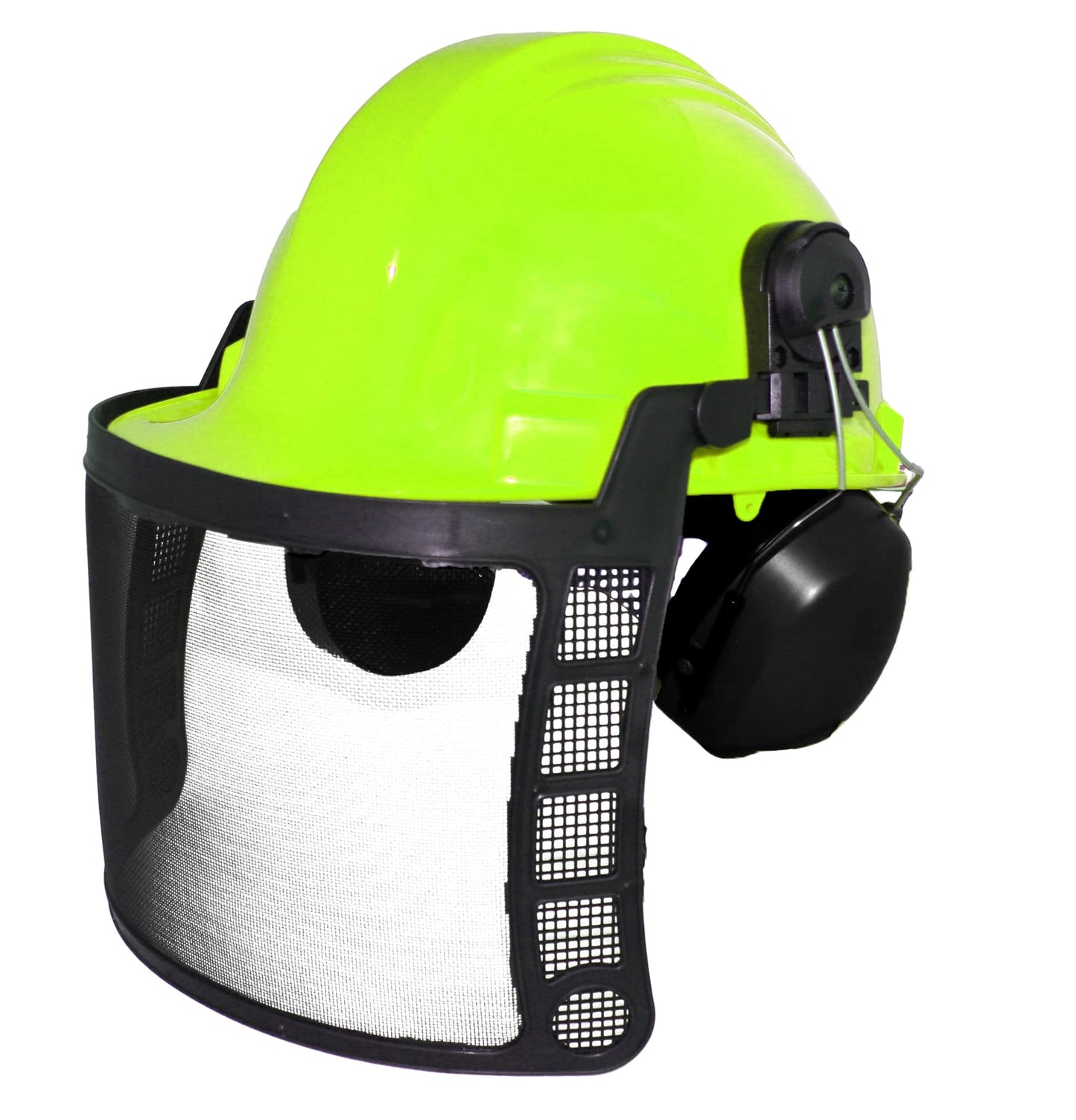 FORESTER Safety Helmet - Original Forestry Hard Hat Arborist Gear Mesh Face Shield Hearing Protection Chainsaw Helmets Portable Woodsman Hardhat Safety Construction Hat Orange