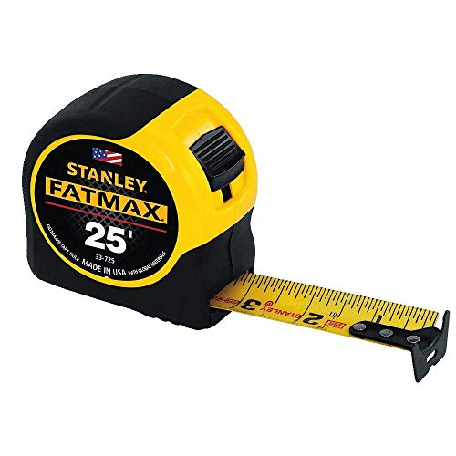 STANLEY FATMAX Tape Measure, 25-Foot, 4 Pack (33-725)