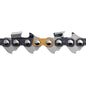 Husqvarna X-Cut S35G 18 Inch Chainsaw Chain, .325" Pitch, .058" Gauge, 72 Drive Links, Genuine Husqvarna Chainsaw Blade Replacement with Low Stretch and Low Vibration, Gray