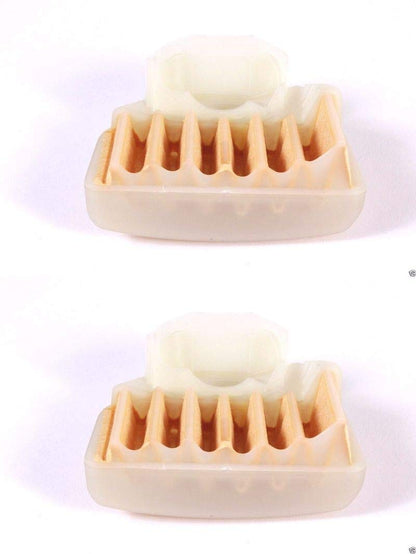 2 Pack Genuine Husqvarna 537255703 Air Filter Fits 455e 455 Rancher 460 461