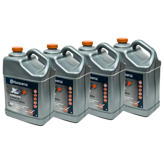 Husqvarna 4PK Genuine OEM XP 2 Stroke Engine Oil 1 Gallon 593152305