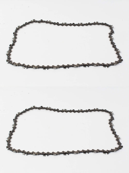 2 Pack Genuine Husqvarna 591119468 18" 3/8" .050 68 DL H46-68 Saw Chain Loop