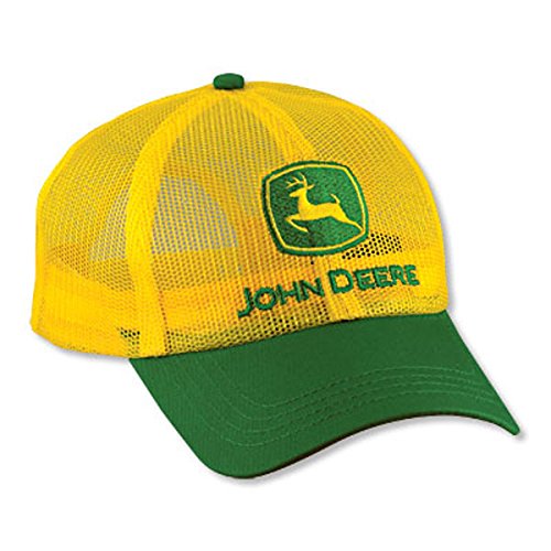 John Deere Yellow Full Mesh Cap - LP14424