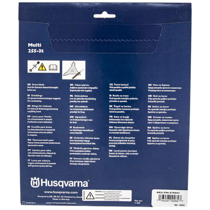 Husqvarna 596278501 3-Tooth Grass Knife OEM for 536 LiRX 578444901 537149001