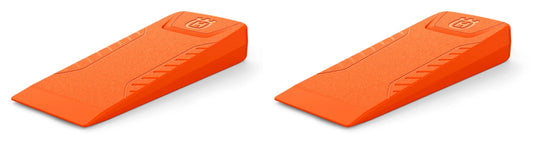 Husqvarna 2 Pk 598035901 5.5" Hi-Impact Heavy Duty Plastic Felling Wedge w Tab