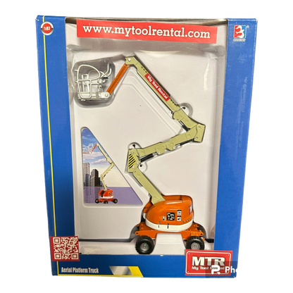 Collection 1:50 miniauto sliding Construction Truck Toys diecast Aerial Platform Truck To