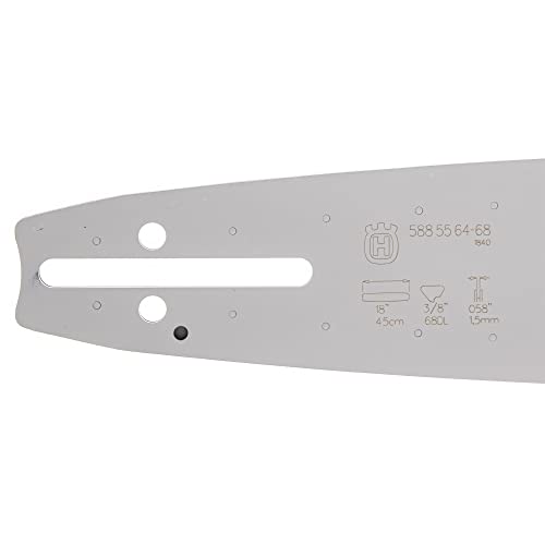 Husqvarna Farm Tough (FT-288) 18" Chainsaw Guide Bar, 3/8 pitch, .058 gauge, Small Mount