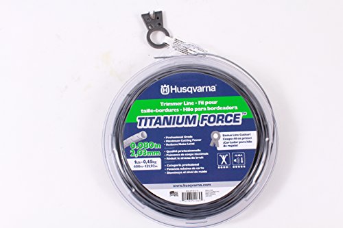 Husqvarna 639 00 51-13 TitaniumForce Trimmer Line - 1-Pound .080-Inch