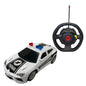 Skidz RC Kids Remote Control Police Car for Kids, RC Patrol Toy Car with Lights and Sirens for Boys; High Speed Remote Control cop car Racer, Police Car Toy Gift for Toddlers 3+ (Black)