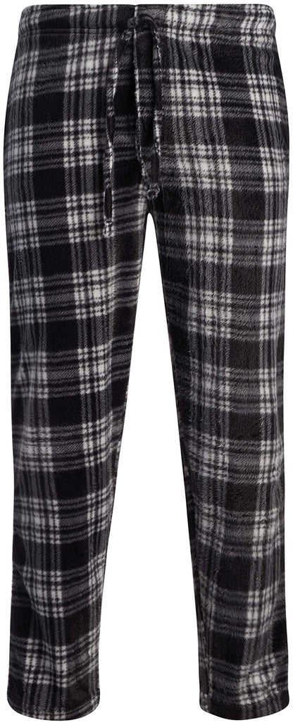 Ten West Apparel Men’s Pajama Bottoms – 3 Pack Flannel Fleece Sleep and Lounge Pants (M-XXL)