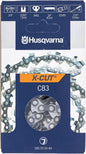 Husqvarna 585550084 X-Cut C83 24" Chainsaw Chain 3/8" Pitch .050 Gauge 84 DL