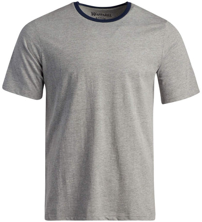Ten West Apparel Men’s Pajamas – Short Sleeve Tee and Lounge Shorts Sleepwear Set (M-XL)