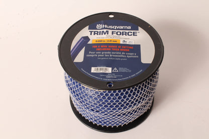 Husqvarna Genuine 529337503 Trim Force Square Trimmer Line 3lb 840ft Spool .095"