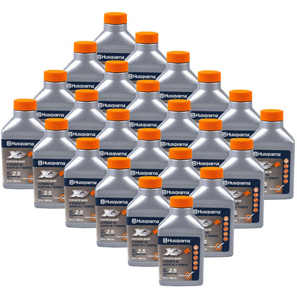 Husqvarna 12PK Genuine OEM XP 2-Cycle Oil 2.5 Gallon Mix 6.4oz 593152303