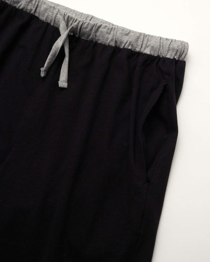 Ten West Apparel Men’s Pajamas – Short Sleeve Tee and Lounge Shorts Sleepwear Set (M-XL)