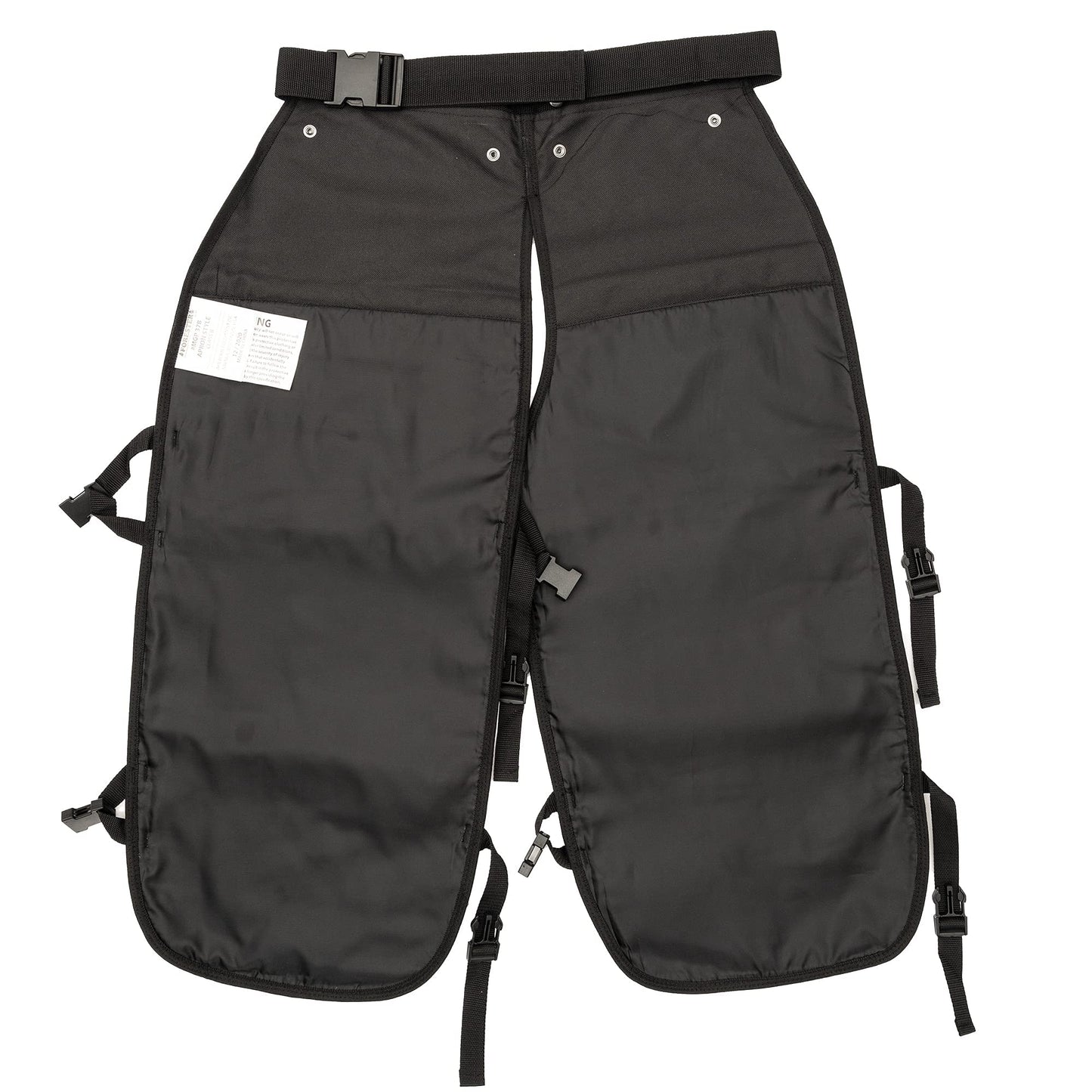 FORESTER Chainsaw Chaps for Men - Adjustable Belt - Chain Saw Chaps for Men, Apron Style W/Pocket, Chainsaw Safety Equipment