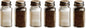 Circleware Yorkshire Salt and Pepper Shakers, 2-Piece Set, Home and Kitchen Utensils, 2.85 oz, Plain (3 Pack)