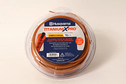Husqvarna 529337601 Titanium XPro Round Trimmer Line 140' 1/2lb Spool .095"