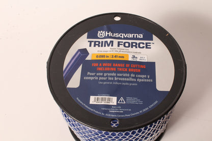 Husqvarna Genuine 529337503 Trim Force Square Trimmer Line 3lb 840ft Spool .095"